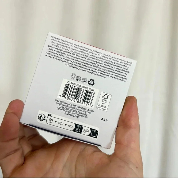 NWT Fenty Skin Cherry Bub BLAH 2 Bright AHA Face Mask - FULL SZ - 2.5 Oz - Picture 4 of 11